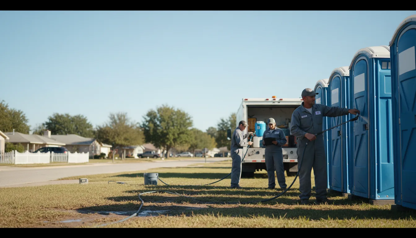 Long-Term Portable Toilet Rental in Stone Lake, WI near me